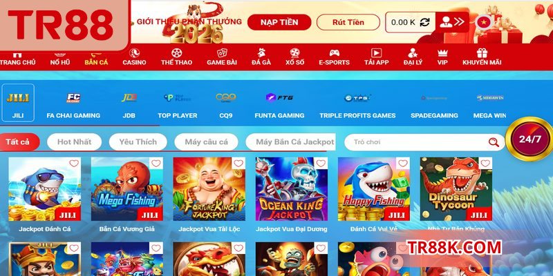 Bắn cá TR88 đang dần trở thành lựa chọn giải trí quen thuộc