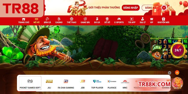 Nổ hũ TR88 mở ra thế giới quay hũ hiện đại